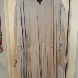Gray Long Sleeve cardigan